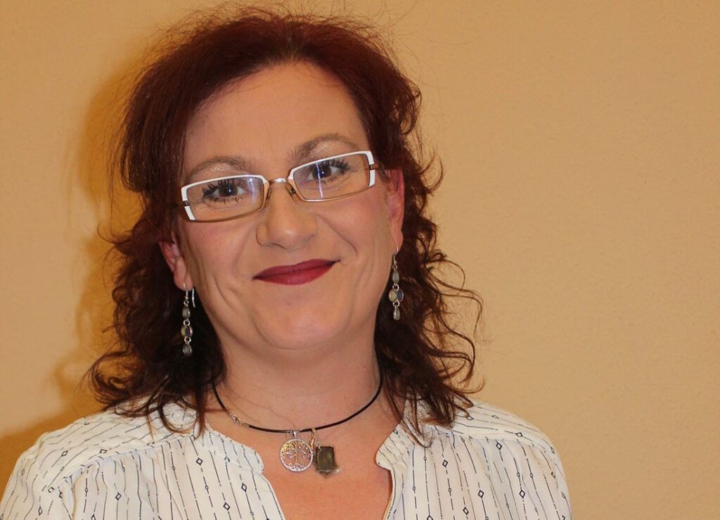 Sandra Alonso es fisioterapeuta en el centro de salud de Belmonte