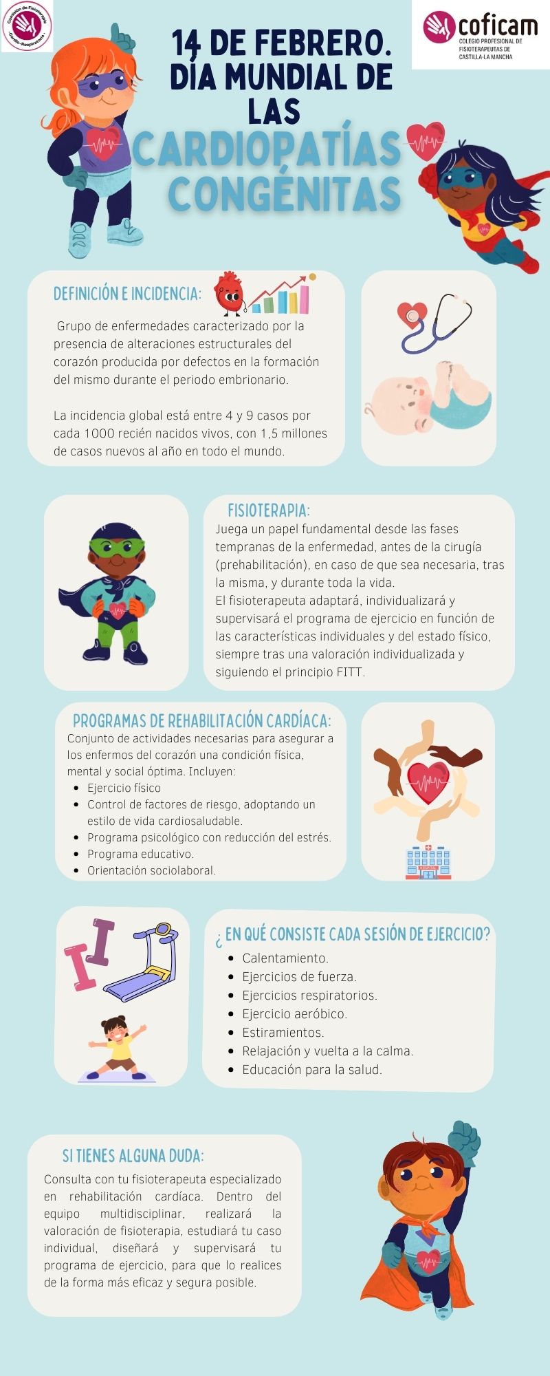 Fisioterapia cardiopatías congénitas