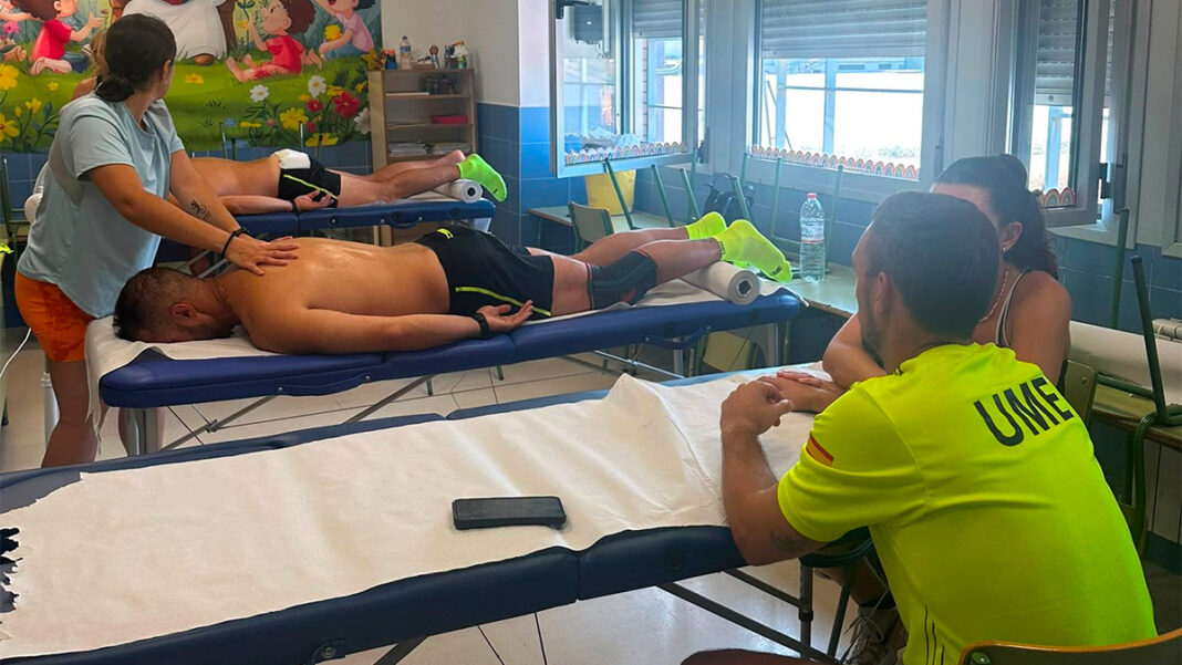 Fisioterapia guerreros fuego